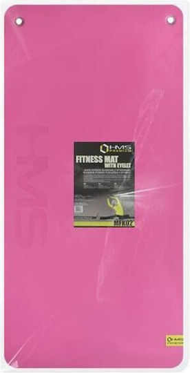 HMS Premium Exercise Mat Pink (120x60x2cm)