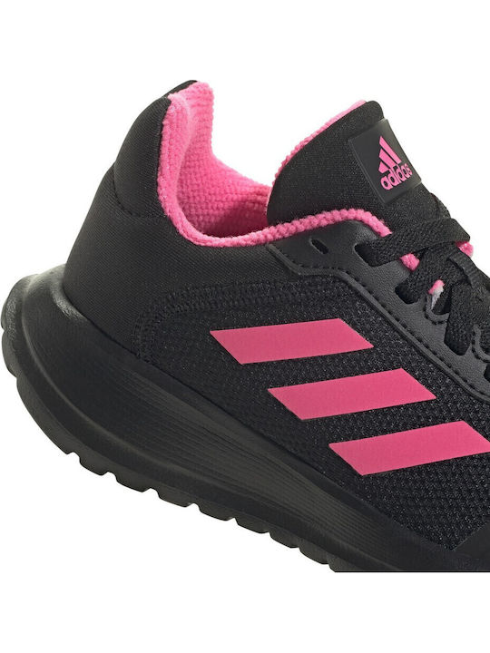 Tensaur Tensaur Run 2.0 K Waterproof Kids Sports Shoes Running with Laces Core Black / Lucid Pink