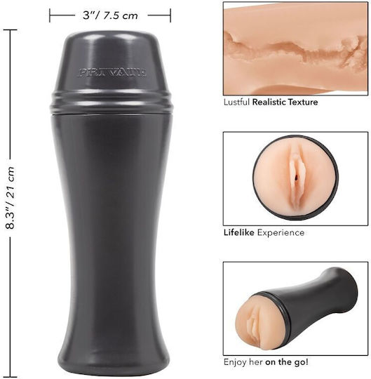 Calexotics Naughty Lolita To Go Pussy by Private Masturbator 1Stück
