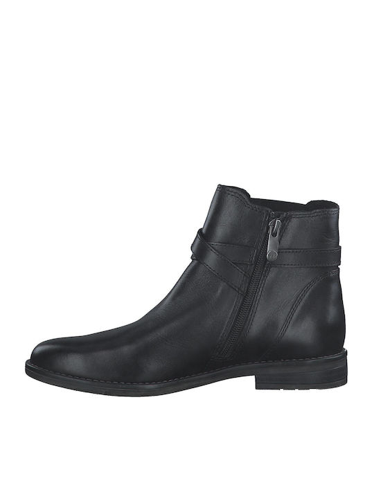 Marco Tozzi Women's Leather Boots Black