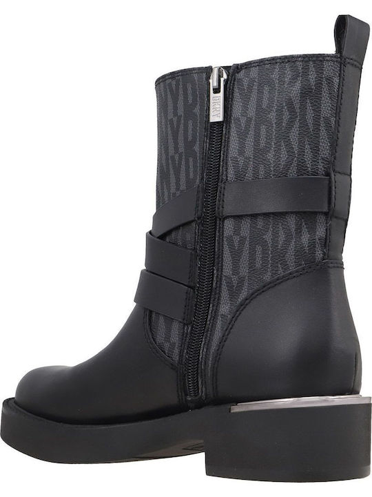 Taeta Leather Women's Ankle Boots Black