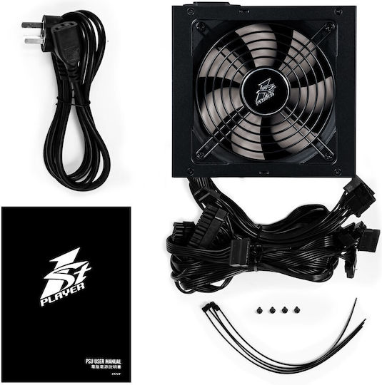 1STPLAYER 500W Negru Sursă de Alimentare Calculator Complet cu fir (PS-500FK)
