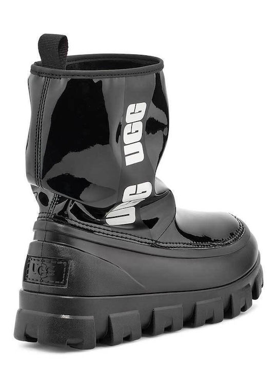 Classic Brellah Mini Women's High Heel Wellies Black