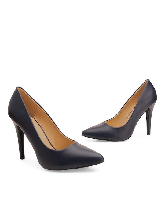 Pumps mit Stiletto-Absatz Blau