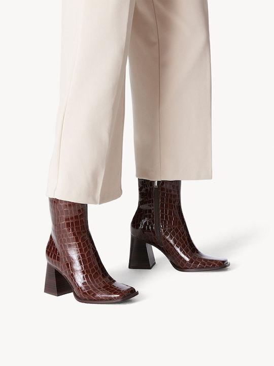 Stiefeletten Damen Braun