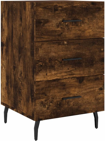 Комод Дървен Опушен дъб 40x40x66см