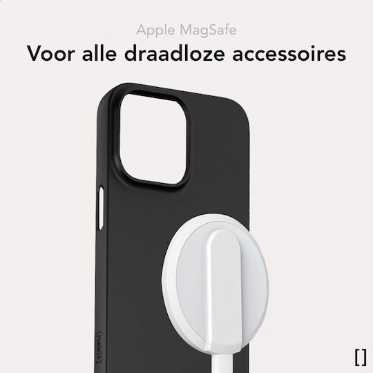 Nekit 1mm Umschlag Rückseite Kunststoff 1mm Schwarz (iPhone 14 Plus)