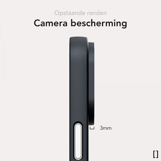 Nekit 1mm Umschlag Rückseite Kunststoff 1mm Blau (iPhone 14)