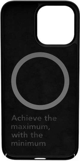 Nekit 1mm Umschlag Rückseite Kunststoff 1mm Schwarz (iPhone 14 Pro Max)