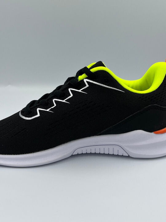 Nimble Kids Sports Shoes Running with Laces Black
