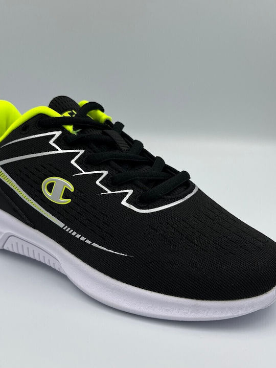 Nimble Kids Sports Shoes Running with Laces Black