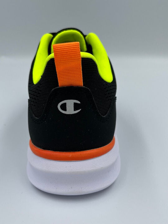 Nimble Kids Sports Shoes Running with Laces Black
