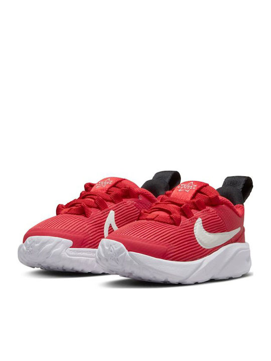 Star Runner Star Runner 4 Kids Sports Shoes Running with Laces University Red / Black / White / Summit White