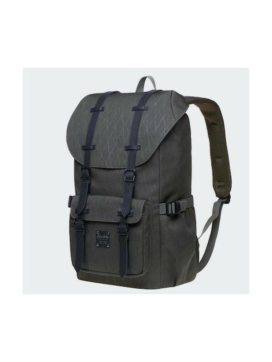 Kaukko Oberon Fabric Backpack Army Green 21.1lt
