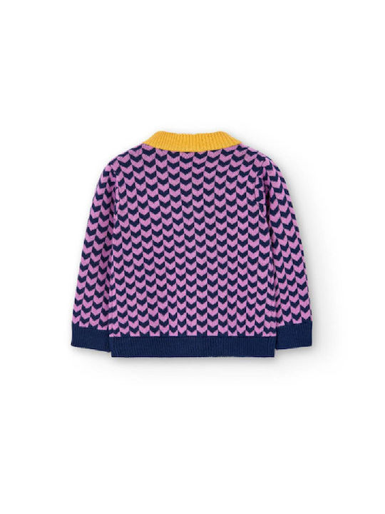 Boboli Cardigan pentru copii Tricotat Violet