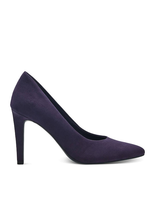 Suede Γόβες Μωβ
