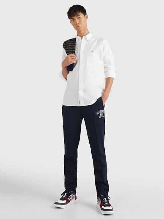 Long-sleeved Cotton Shirt White