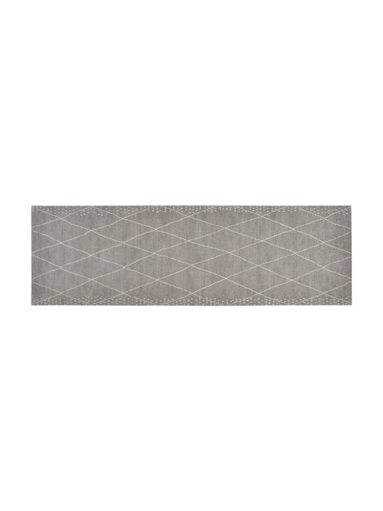 vidaXL Kitchen Anti-Slip Mat Runner Gray 60x180cm