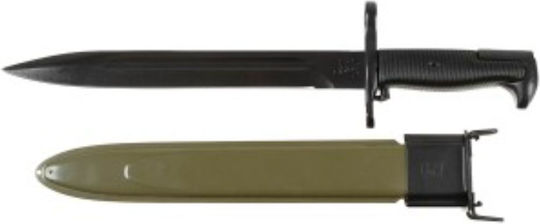 MFH US Bayonet Черен Нож с Калъф