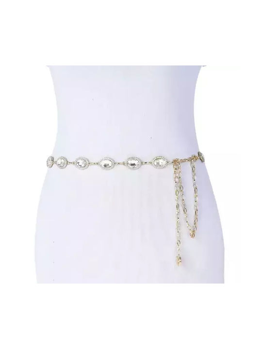 Women's Belt Chain Gold