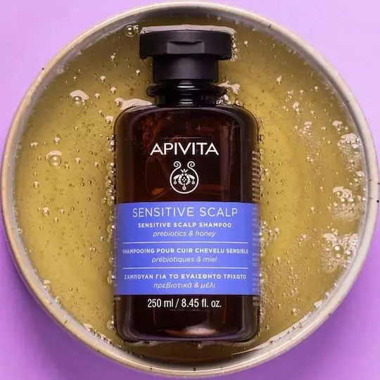 Apivita Sensitive Scalp Prebiotics & Honey Șampon pentru Scalp Sensibil 250ml