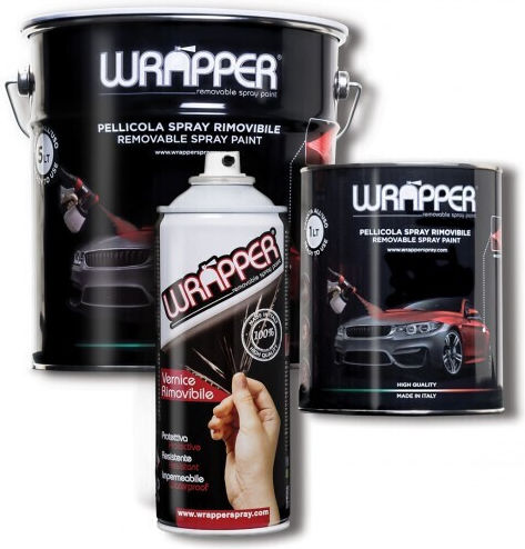 Wrapper Σπρέι Προστατευτικού Φιλμ με Καθρέφτη Εφέ Fuxia Fluo 400ml