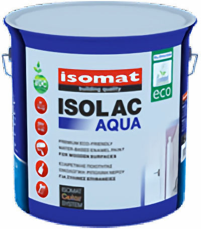 Isomat Ripolin Ecological Water Isolac Aqua 2.5lt White Shiny