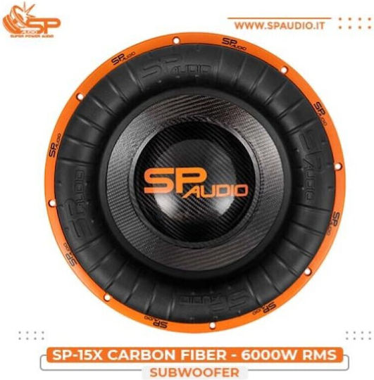 SP Audio SP15X Subwoofer Αυτοκινήτου 15" 6000W RMS