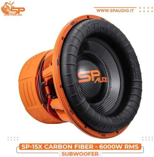 SP Audio SP15X Subwoofer Αυτοκινήτου 15" 6000W RMS