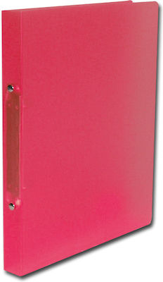 Skag Clipboard with 2 Rings for Paper A4 Red 1pcs