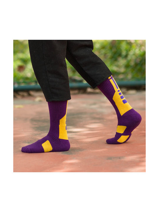 Intimonna Men's Socks Purple