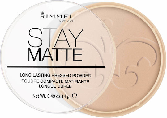 Rimmel Stay Matte Pressed Powder Powder 005 Silky Beige 14gr