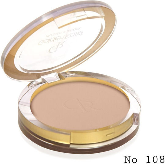 Golden Rose Pressed Powder 108 Bej închis SPF15 12.7gr