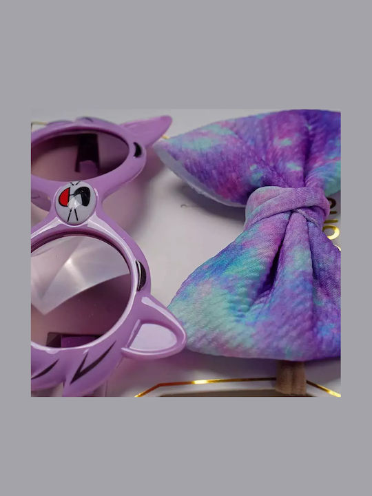 Set Cordeluțe pentru Copii în culoarea Violet 1buc