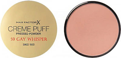 Max Factor Creme Puff Powder Compact 59 Gay Whisper 14gr