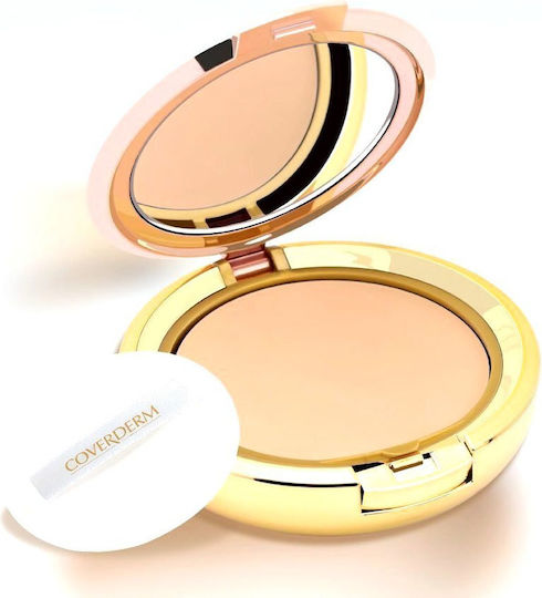 Coverderm Camouflage Compact Powder Normal Skin Πούδρα 04 10gr