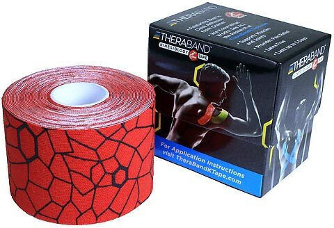 Thera-Band Standard Ταινία Κινησιοθεραπείας 5cm x 5m Hot Red/Black