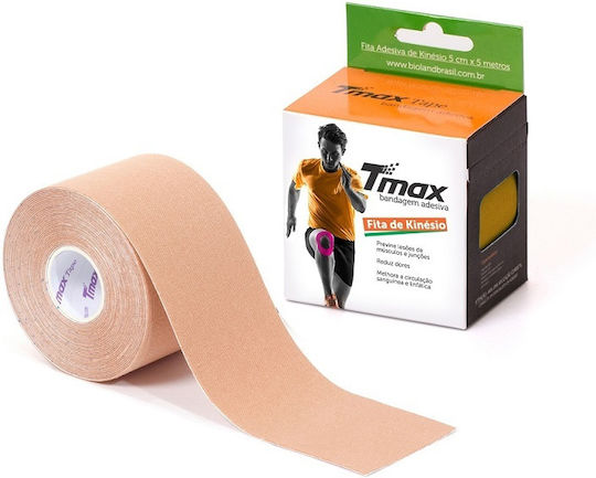 Tmax Cotton Wasserdicht Verband 5cm x 5m Beige