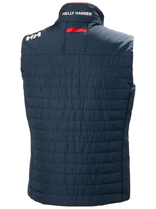 Sleeveless Winter Jacket Puffer Navy Blue
