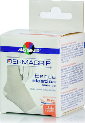 Master Aid Dermagrip Verband 6cm x 4m Weiß