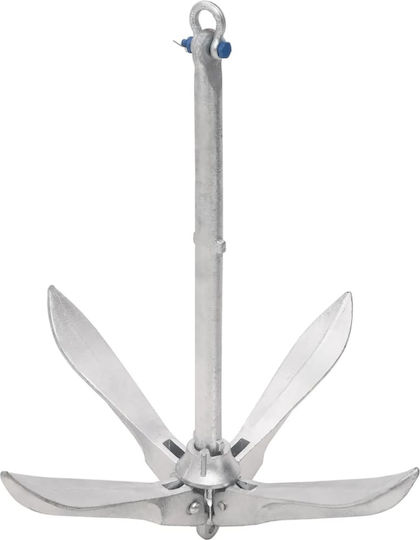 vidaXL Άγκυρα Σκάφους Grapnel-Anker Verzinkt 10kg