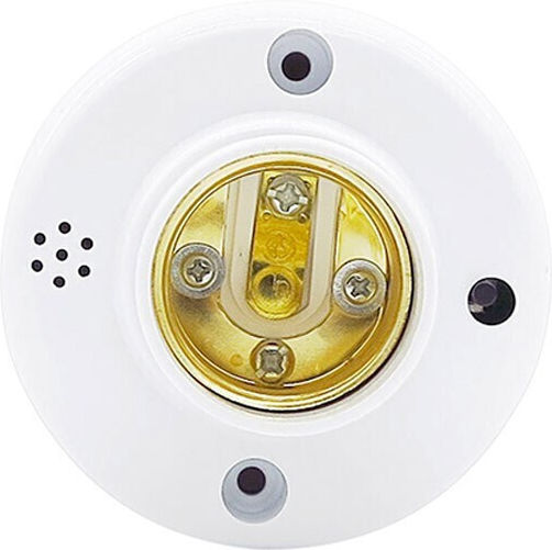 Power Socket with Socket E27 in White color 12375-00500AKE