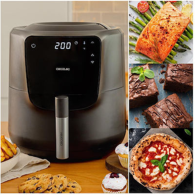 Cecotec 03300 Air Fryer 5.5lt Μαύρο