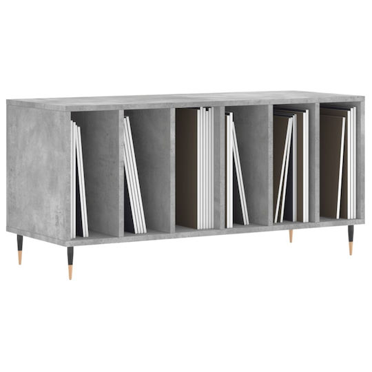 vidaXL Hi-Fi Furniture Gray 38x100x48cm