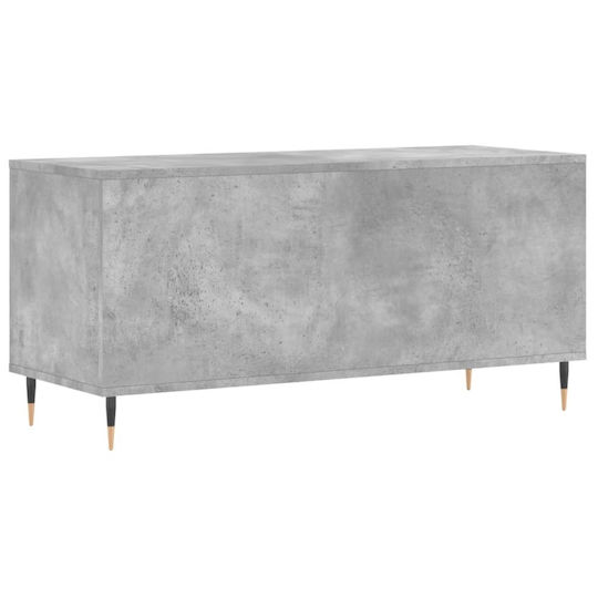 vidaXL Hi-Fi Furniture Gray 38x100x48cm