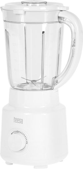 Teesa Blender with Plastic Jug 1.5 lt 500W White TSA3542W