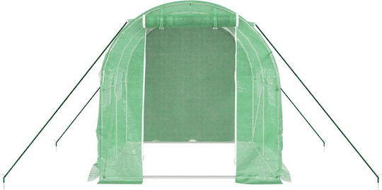 vidaXL 364073 Greenhouse Tunnel with Metal Frame 2x2x2m