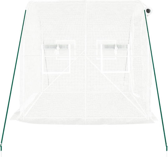 vidaXL 364075 Greenhouse Tunnel with Metal Frame 2x2x2m