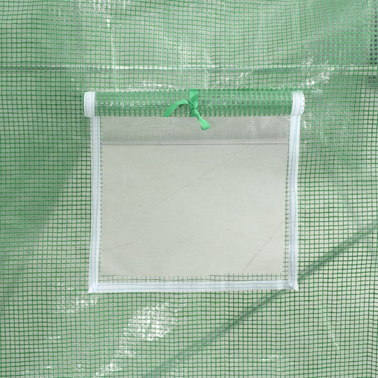 vidaXL 364073 Greenhouse Tunnel with Metal Frame 2x2x2m