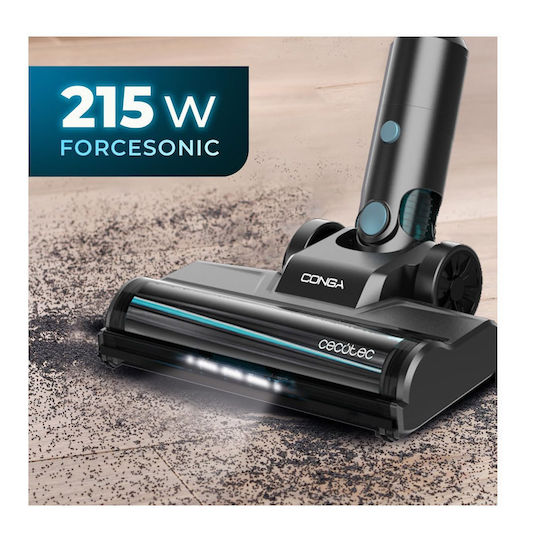 Cecotec Conga Rockstar 1500 Прахосмукачка 2 в 1 Stick & Ръчна Черна